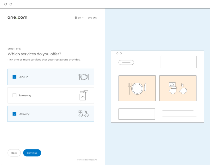 Construisez votre site avec l'IA