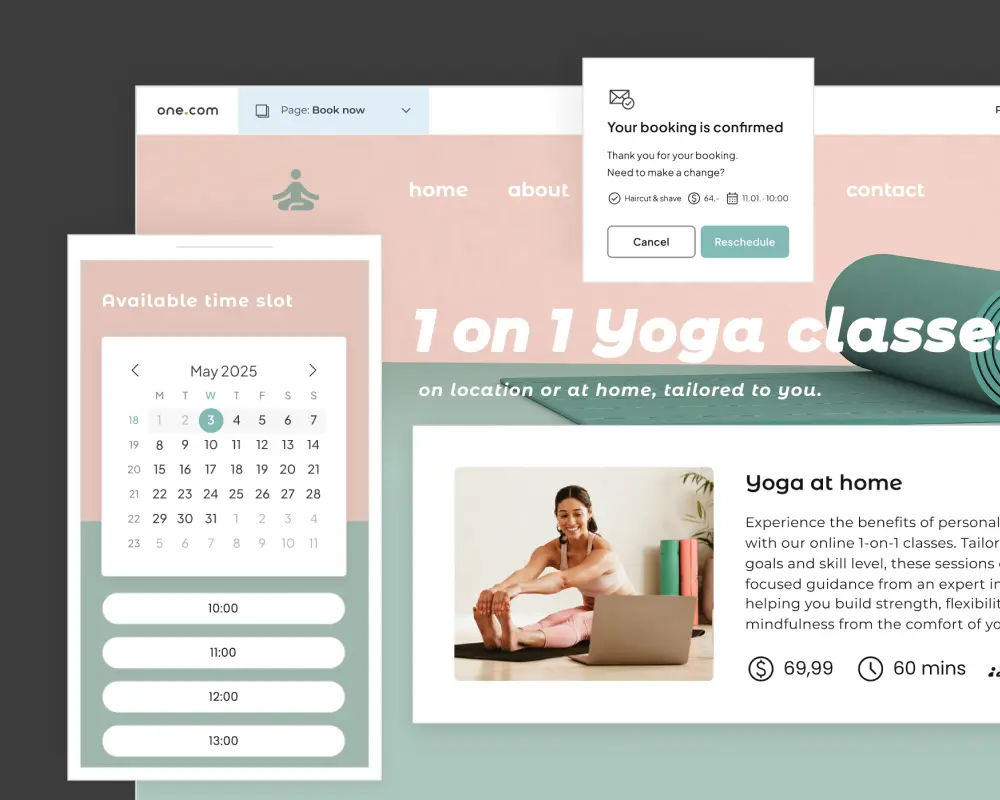 Gewinnen Sie Kunden mit einfacher Online-Buchung