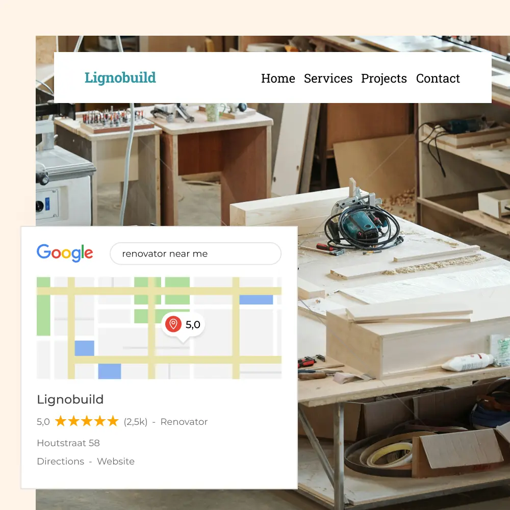 Show up first when local clients search Show up first when local clients search