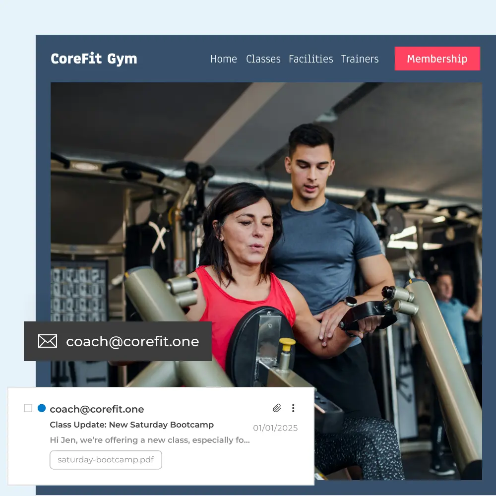 Skab et professionelt indtryk fra første e-mail Skab et professionelt indtryk fra første e-mail