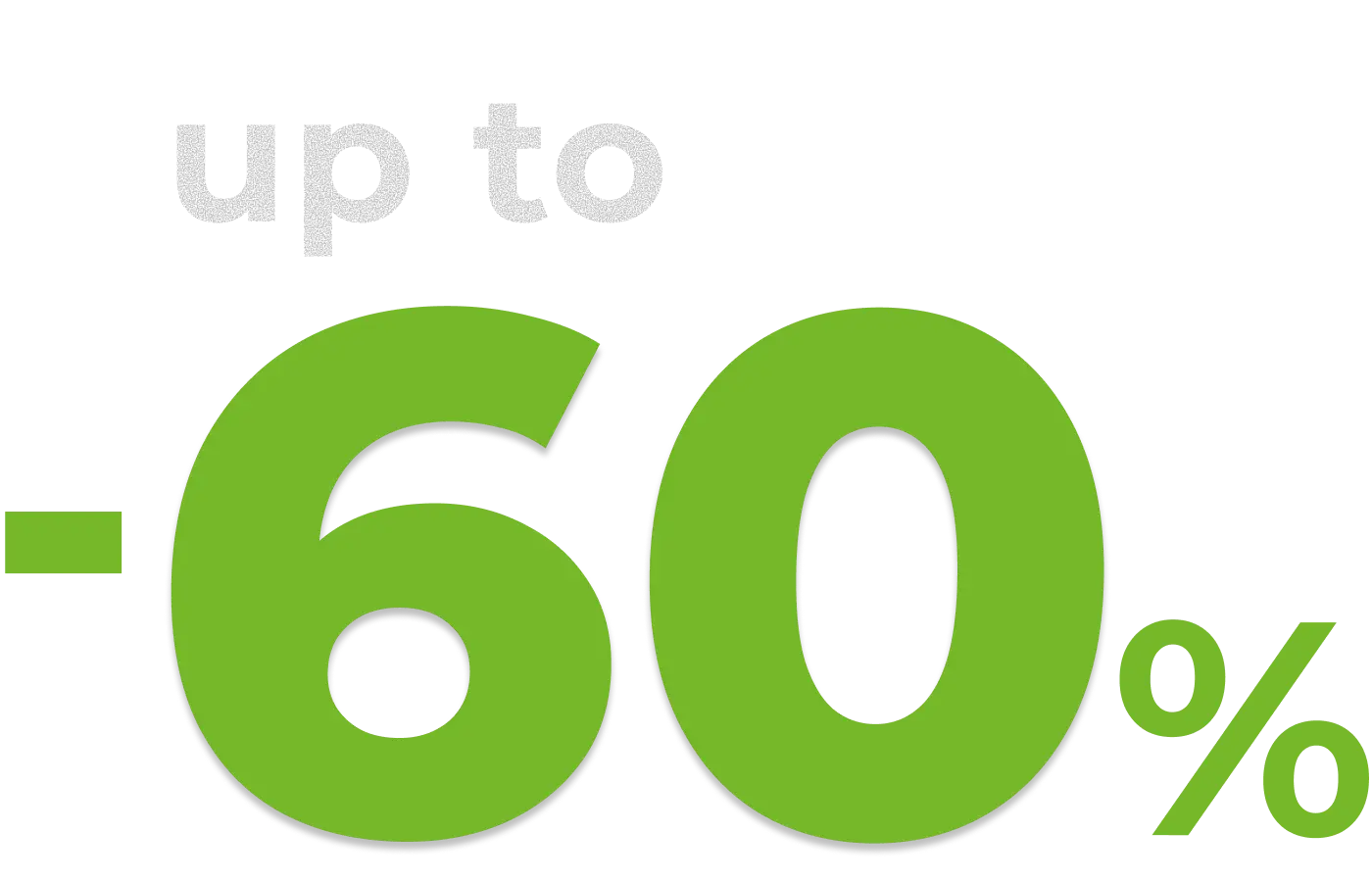 Save up to 60% and launch your idea online