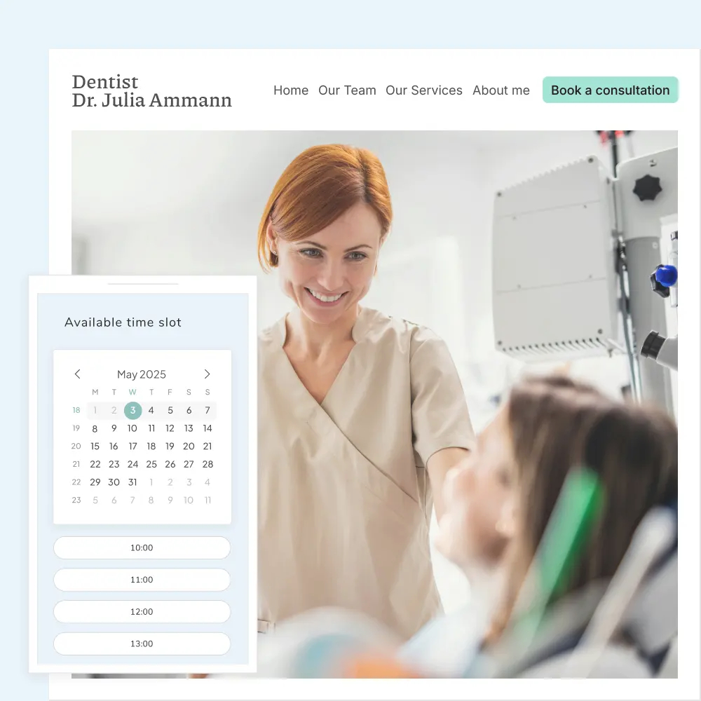 Online booking – nemt for både dig og patienten Online booking – nemt for både dig og patienten