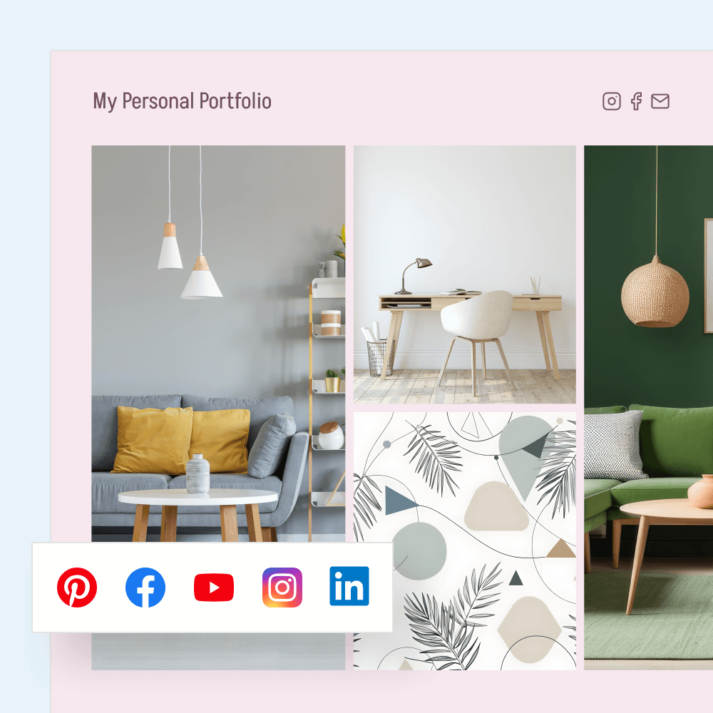 Connect your social media to your site Connect your social media to your site