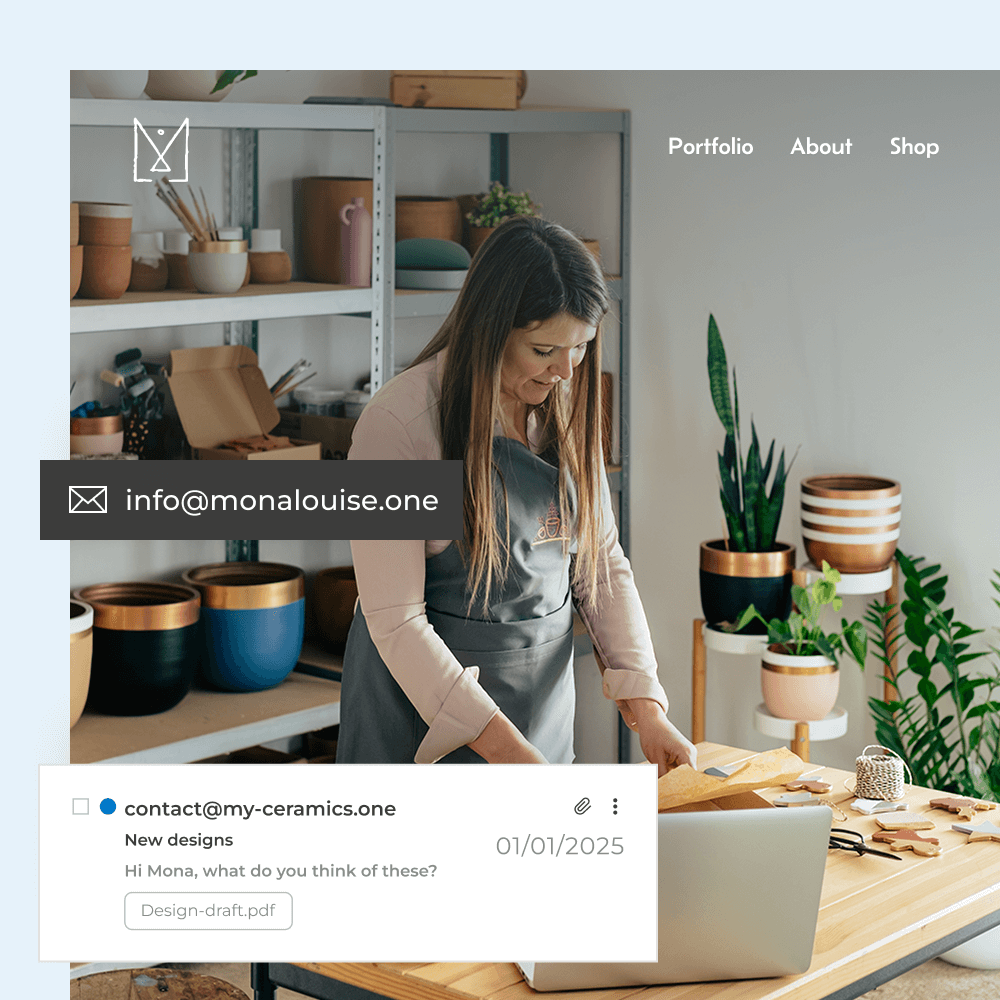 Professional email on your own domain Professional email on your own domain