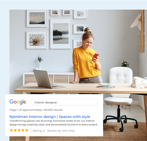 Improve your visibility online Improve your visibility online