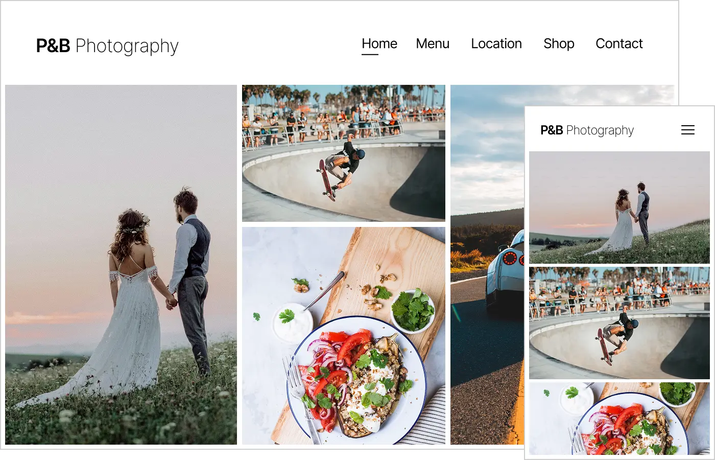 Sæt spotlys på dine fotos med en online portfolio Sæt spotlys på dine fotos med en online portfolio