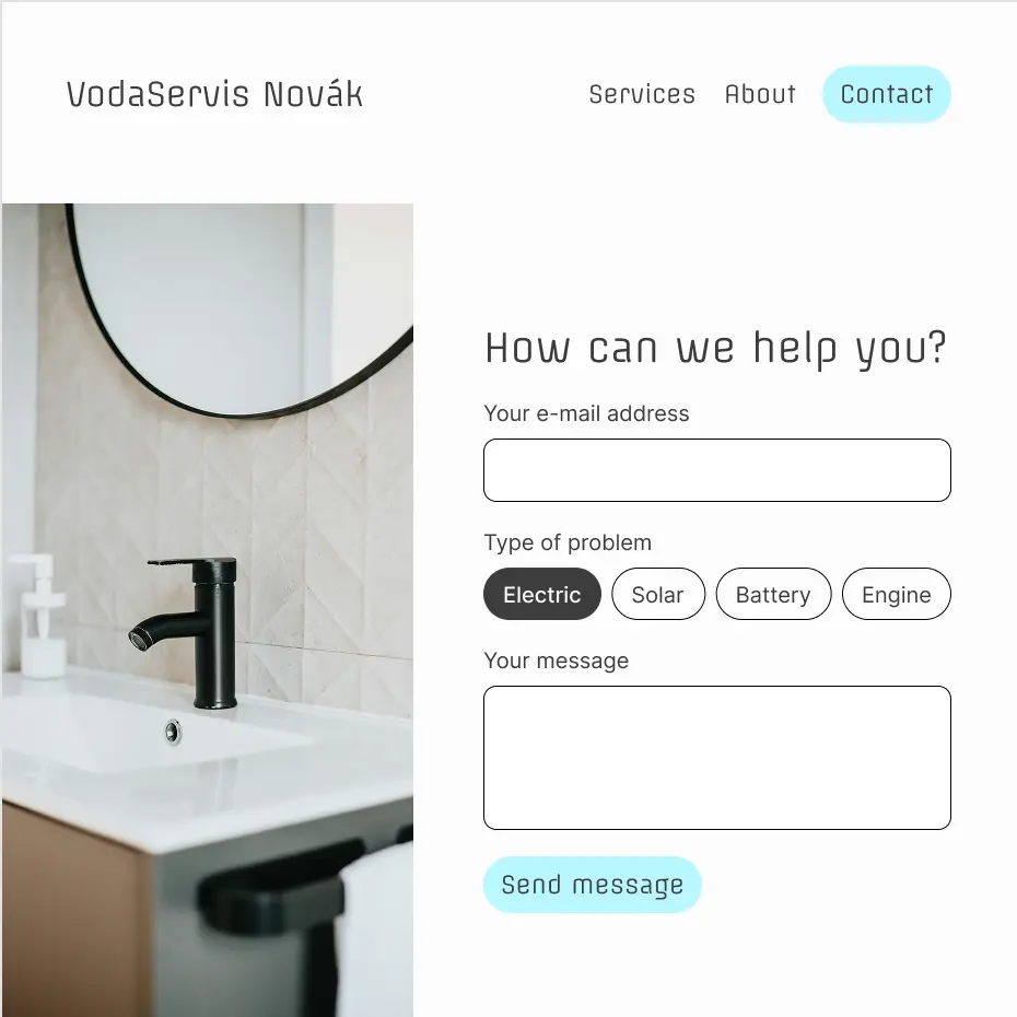 Let clients request work or a quote on your site Let clients request work or a quote on your site