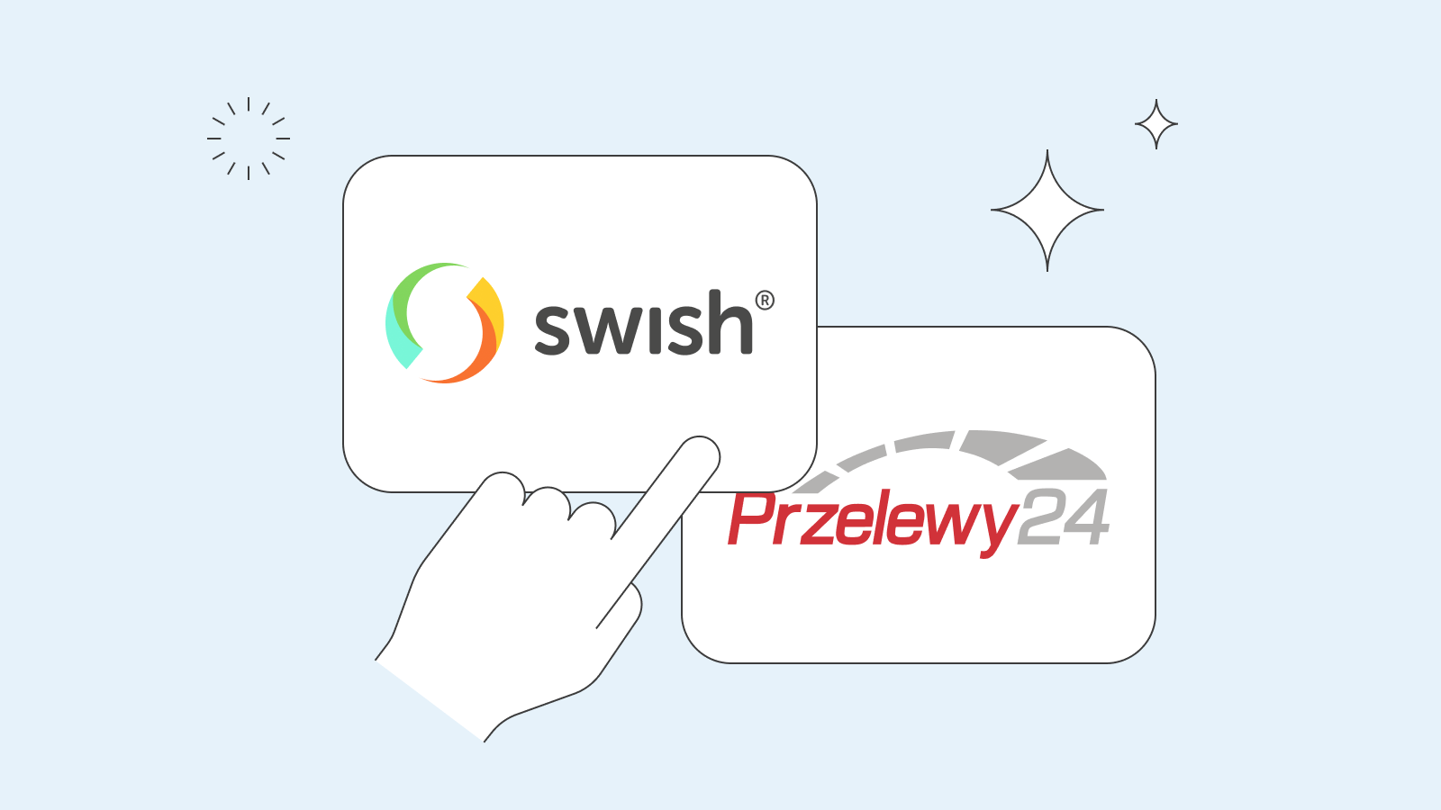 Swish ja Przelewy24 -maksutavat nyt saatavilla verkkokaupassa