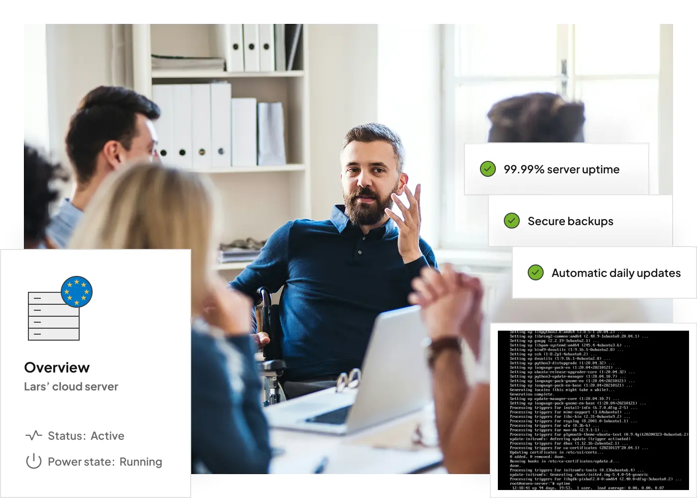 VPS hosting for business – expertly managed