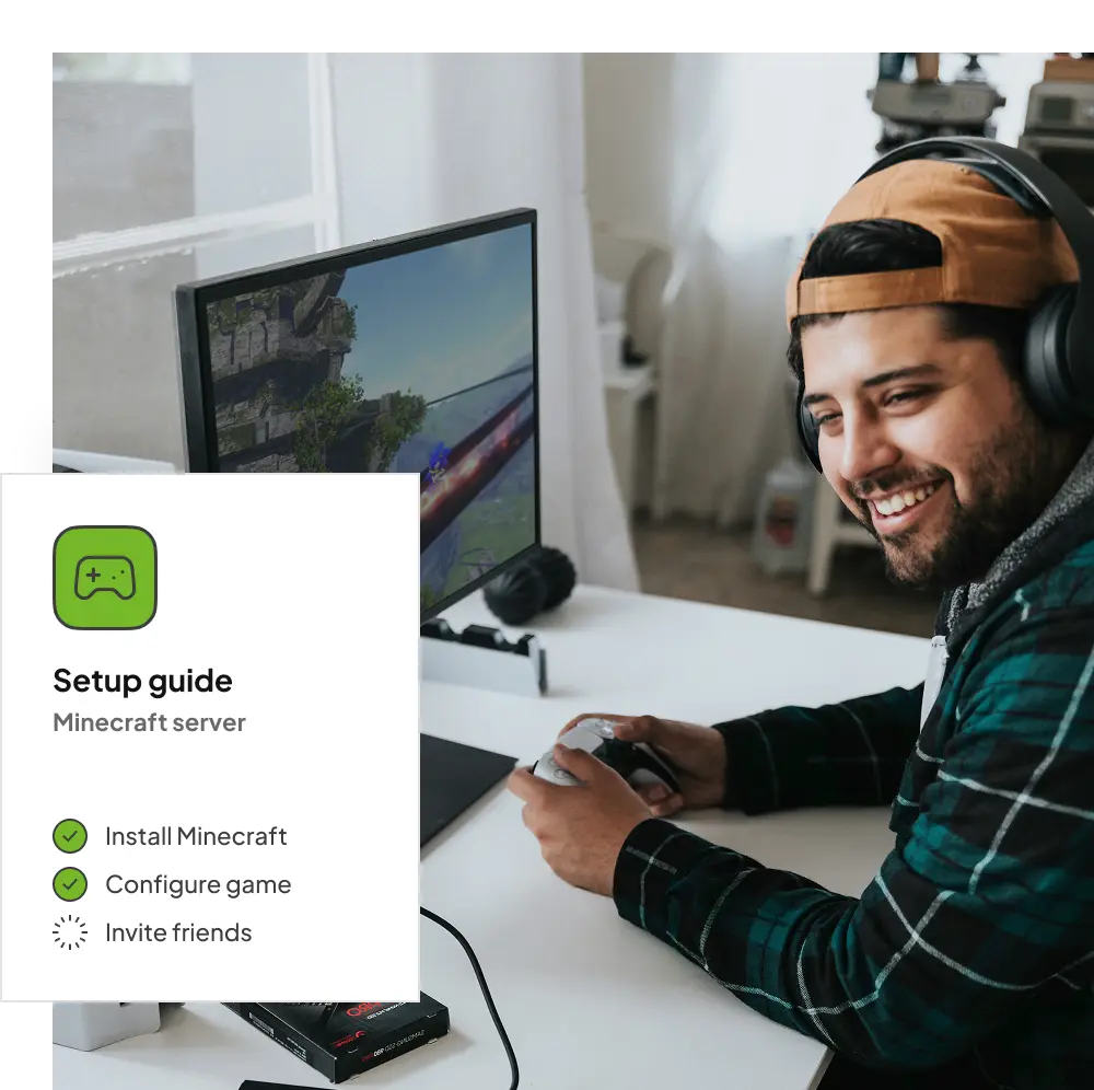 Craft your Minecraft server in minutes Craft your Minecraft server in minutes
